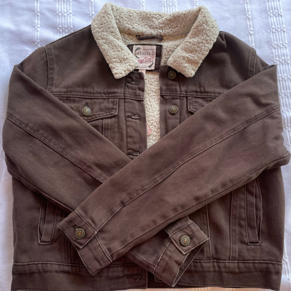 Stoosh Cream Sherpa Jacket